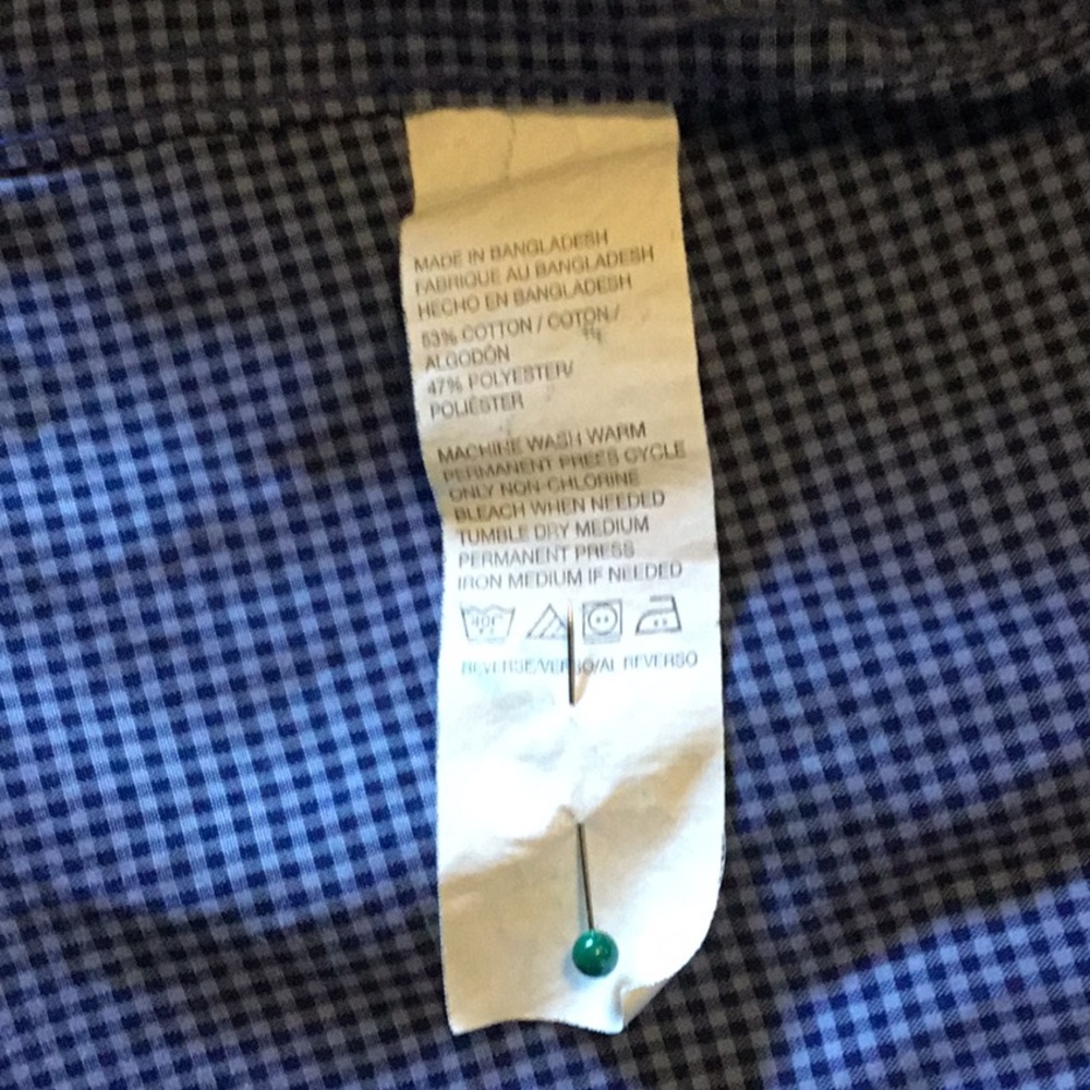 Mens Van Heusen 18-18 1/2, XXL shirt - Picture 5 of 5
